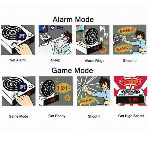 Wake Blaster Alarm Clock